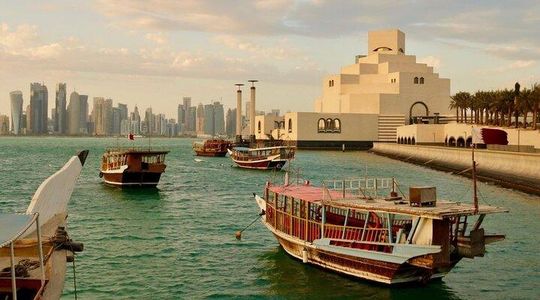 Explore Doha: City Tour & Dhow Boat Cruise Adventure