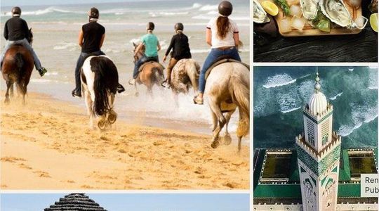 Essential 25 km along the South Coast and Hassan Mosque