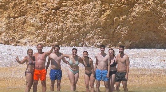 3, 5 hour Private Boat Tour to Stara Baška Wild Bay