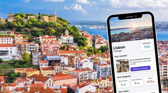 Lisbon Exploration Private Game and City Tour on your Phone