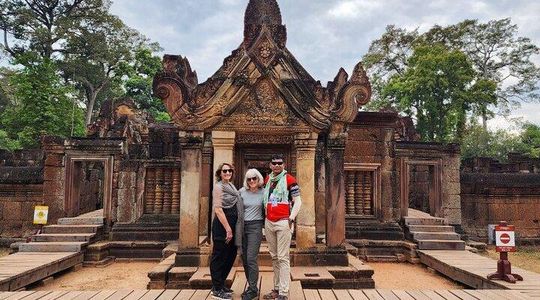 2 Day Private Tour Angkor Wat & Banteay Srei & Kulen Mountain