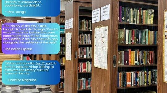 A Self-Guided Literary walk in Bangalore by author Zac O’Yeah