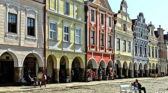 The Painted Ladies of Telč: A Self-Guided Audio Tour