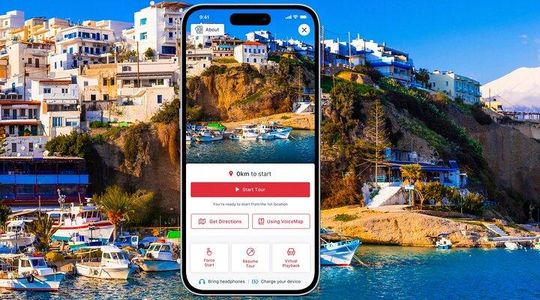 Southern Crete Self Guided Drive from Spili to Triopetra Beaches