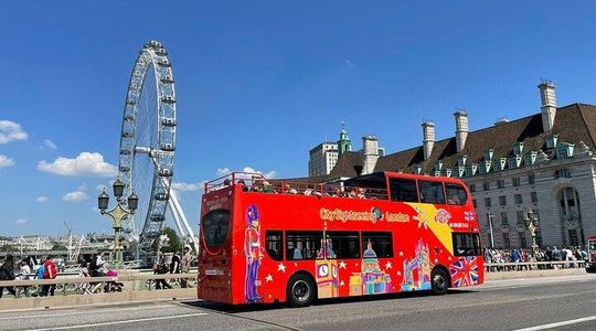 City Sightseeing London Hop-On Hop-Off Bus & Optional Add-Ons