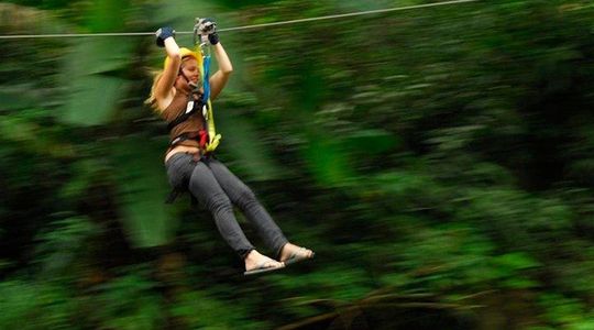 Stand Up Paddle Board or Kayak and Extreme Zipline Adventure from Antigua