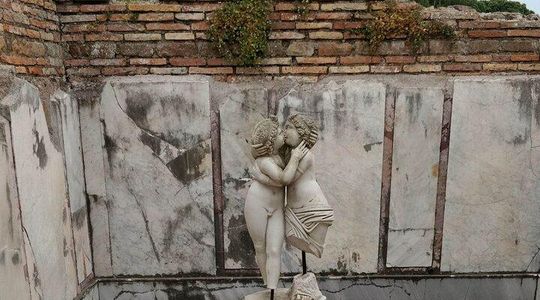 Ostia Antica Archaeological Park with Italian Gelato