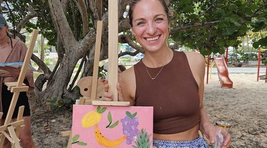 Sip and Paint Aruba Sunset Creative Experience