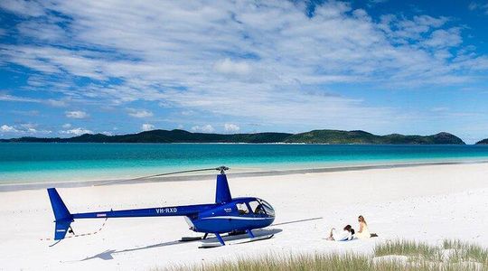 Heart Reef & Whitehaven Rest and Relax - ~2.5Hr Helicopter Tour