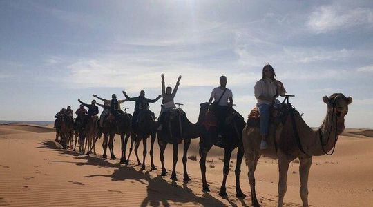 3-Day Tour from Marrakech to the Merzouga Desert.
