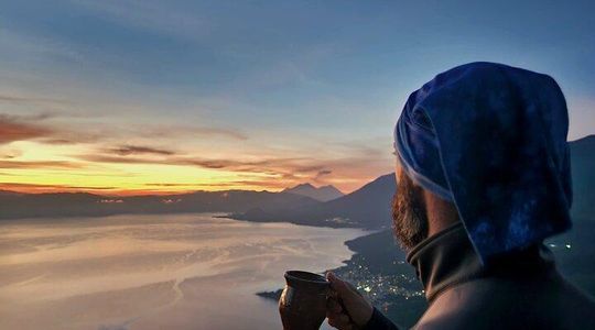 Hike to the Mayan Naris Face of the Indian to see the Sunrise