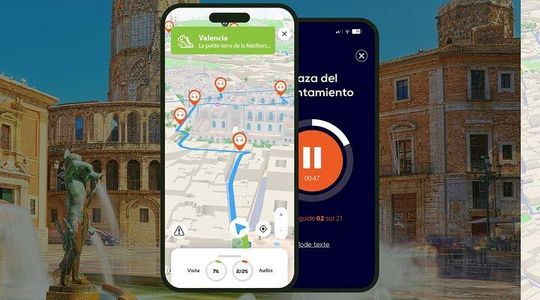 Valencia Audio Guided Walking Tour 3h and 26 Audio Commentaries
