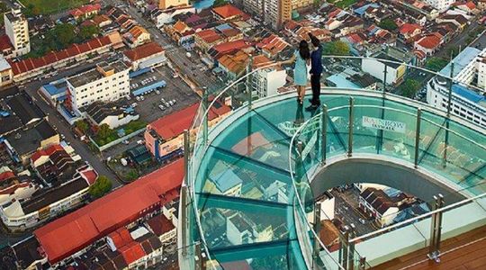 Penang Rainbow Skywalk at The Top Komtar Observation Deck Tickets