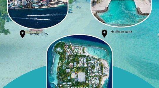Maldives 3 Island City Tour from Malé Hulhumalé and Villingili