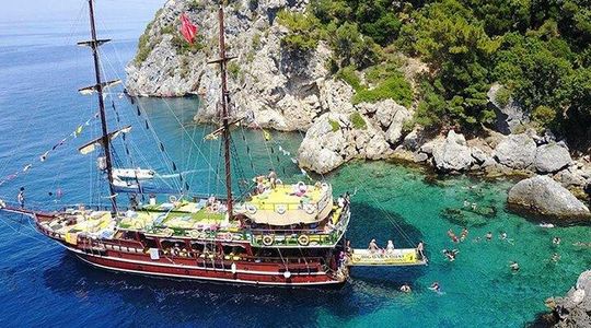 Kusadasi Boat trip with Lunch & Roundtrip Transfer