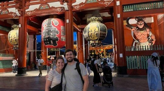 Tokyo Private Asakusa Walking Tour Senso ji Matcha and Mochi