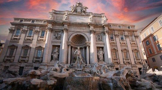 Trevi Fountain Ticket + City Walking Tour