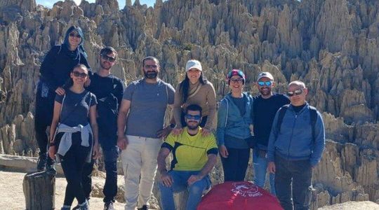 La Paz Moon Valley Guided Tour with Andes Views