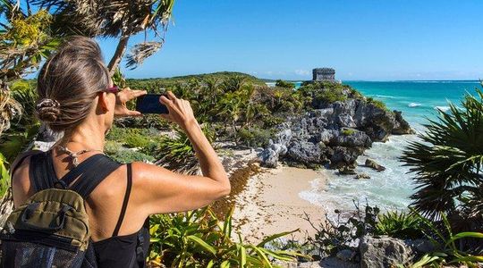 4 Places, 1 day: Tulum, Coba, Cenote & Playa del Carmen