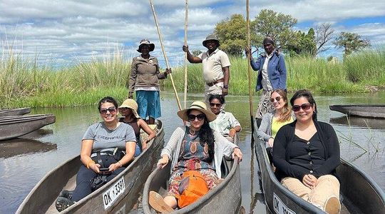 Full-Day Mokoro Experience in the Okavango Delta