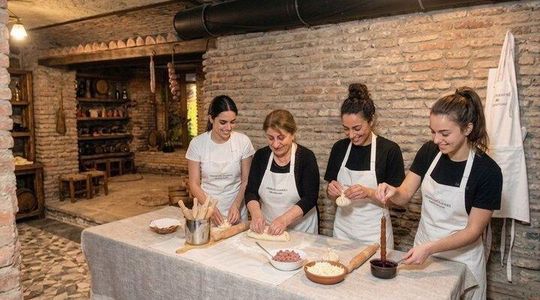 Tbilisi Georgian Cooking Class with Khinkali and Khachapuri