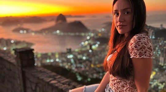 Sunset at Christ the Redeemer:Dona Marta, Selarón Steps& Lage Park