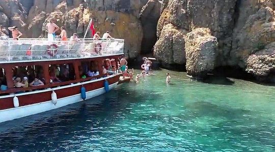 Marmaris Boat Trip with Lunch, Unlimited Drinks & Transfers