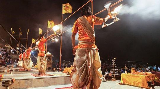 Mysticism of Varanasi with Ganga Aarti (2 Hours Walking Tour)