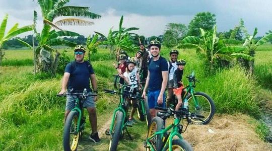 Tanah Lot Temple Canggu Rice Field eBike Private Tour