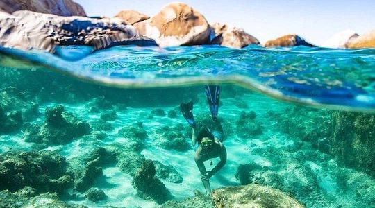 Sea Scooter Snorkeling Adventure in Tortola!
