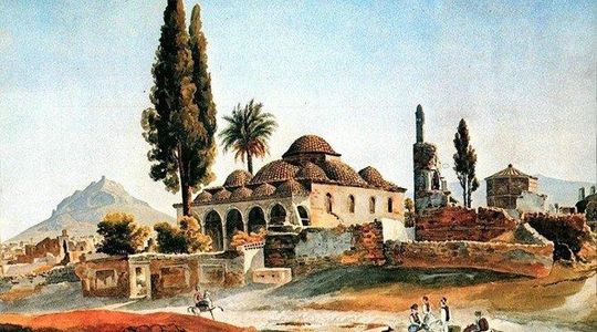 Medieval Athens Walking Tour with Late Lunch and Wine