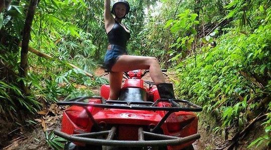 Bali ATV Quad Bike and Water Rafting with Lunch & Transport