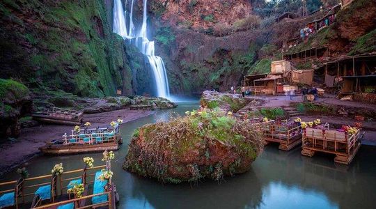 Day Trip from Marrakech: Ourika Valley or Ouzoud Waterfalls