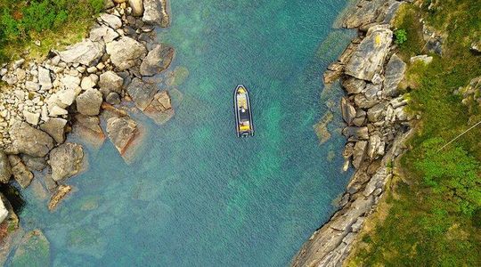 Boat trip to the Spanish coves