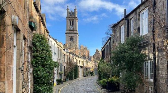 Walk Dean Village, Circus Lane & Royal Botanics
