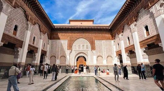 Walking Tour of Medrasa BenYosef, Bahia Palace, Souks and Medina