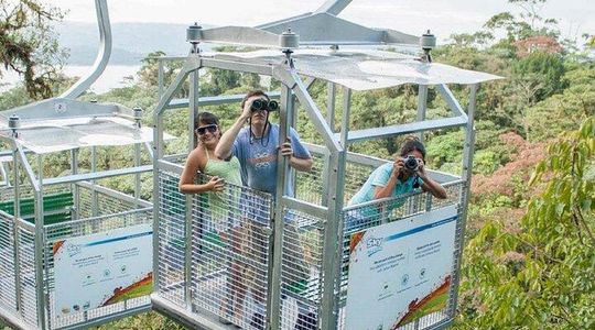 Arenal Volcano Skytram & Baldi Hot Springs Private Tour from San Jose