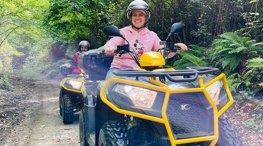 Guided Quad Activity with DRIVING LICENCE