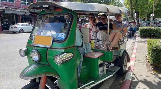 Bangkok: Temple and Tuk Tuk Old town Tour