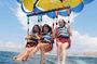 Parasailing plus a visit to the artisan market