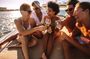 Amalfi Coast: Sunset Boat Tour with Fruit & Drinks | Small Group