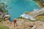 Rappelling beside Minas Viejas and Micos Waterfall