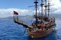 Alanya Boat Tour with Foam Party, Swimming & Hotel Pickup