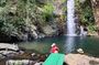 Swim and Unwind at a Scenic Waterfall from Hopkins Village