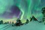 Hunting Northern Lights by Snowmobile - Rovaniemi