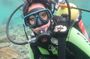 Diving Baptism in Lago Moreno Bariloche
