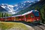Swiss Alps Bernina Red Train and St.Moritz Tour from Milan