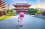 Asakusa Tokyo Photoshoot in Temple and Riverside Park