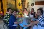 Typical Tuscan family dinner in a Villa near Cortona