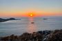 Small group hiking from Pefkos to Navarone Bay at sunrise